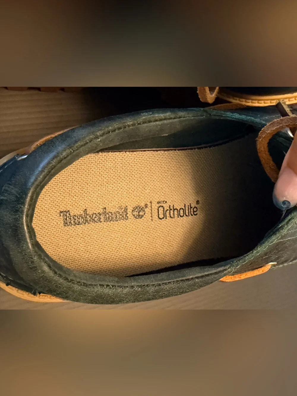 Timberland Forest Green Women's Stone Street Platform Boat Shoe Size 7